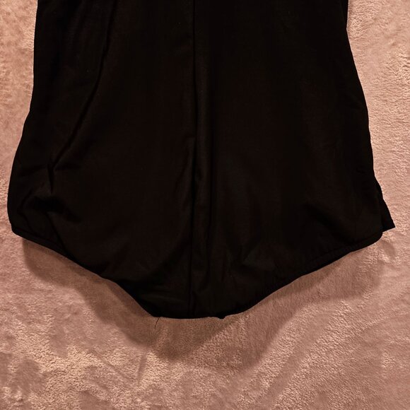 Croft & Barrow One Piece Swimsuit Womens 16 Floral Skirted gather Bright Pool - Picture 10 of 16